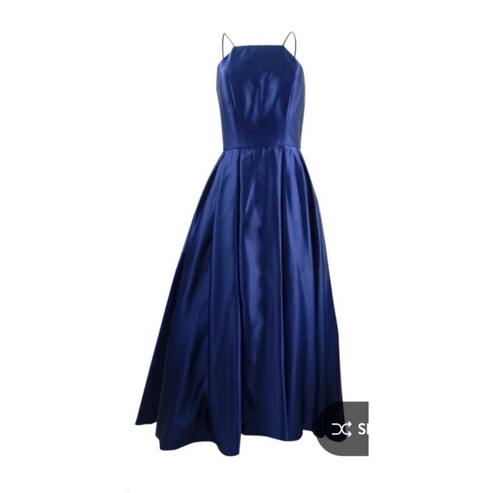 Women's B&A by Betsy & Adam Blue Dress Size 14